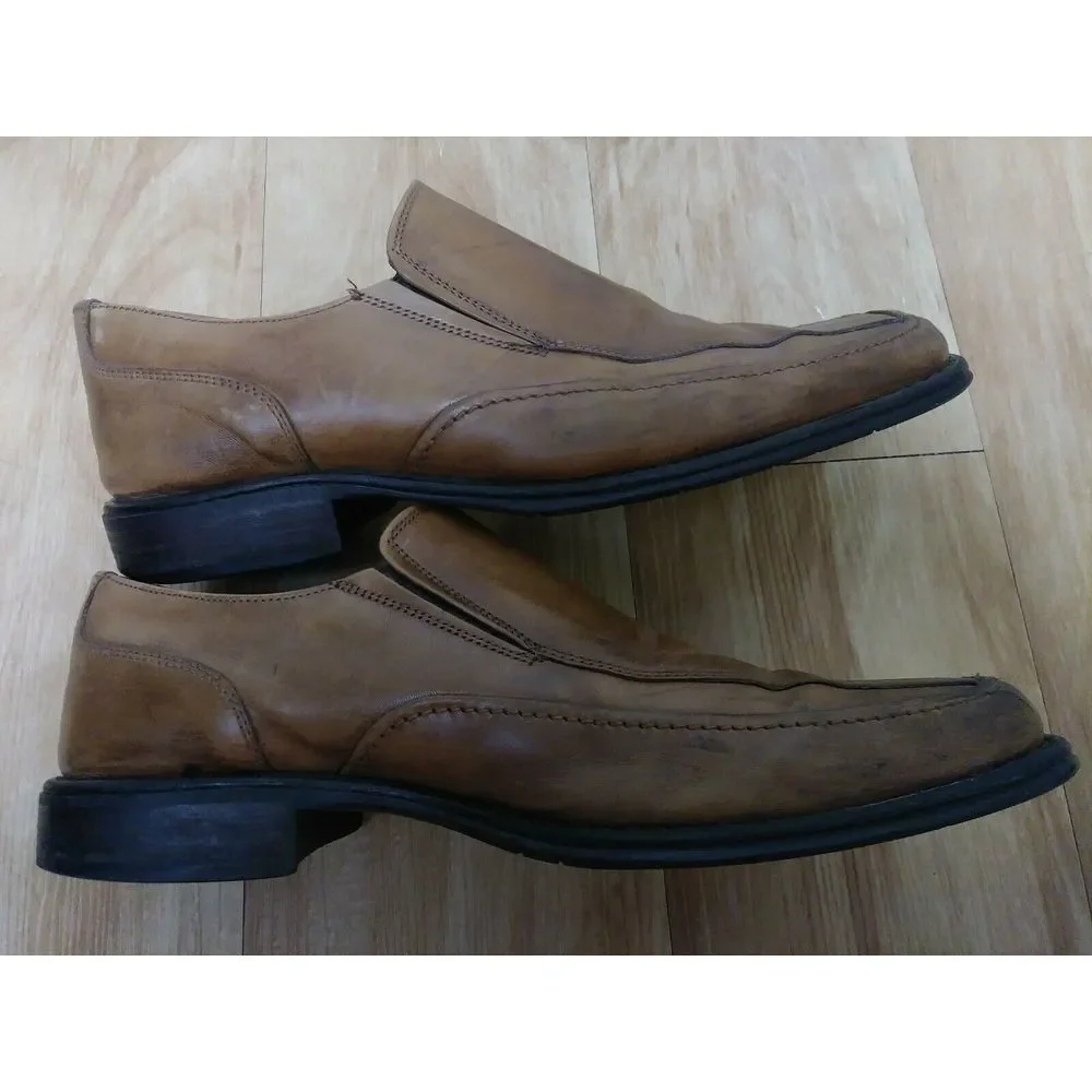 BOSTONIAN‎ Mens Brown Size 9 M Slip on Shoes Loafers